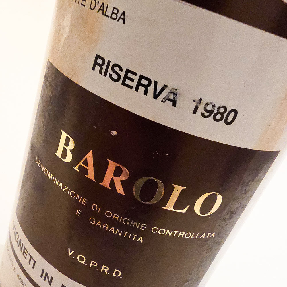 Giacomo Fenocchio Barolo Riserva 1980