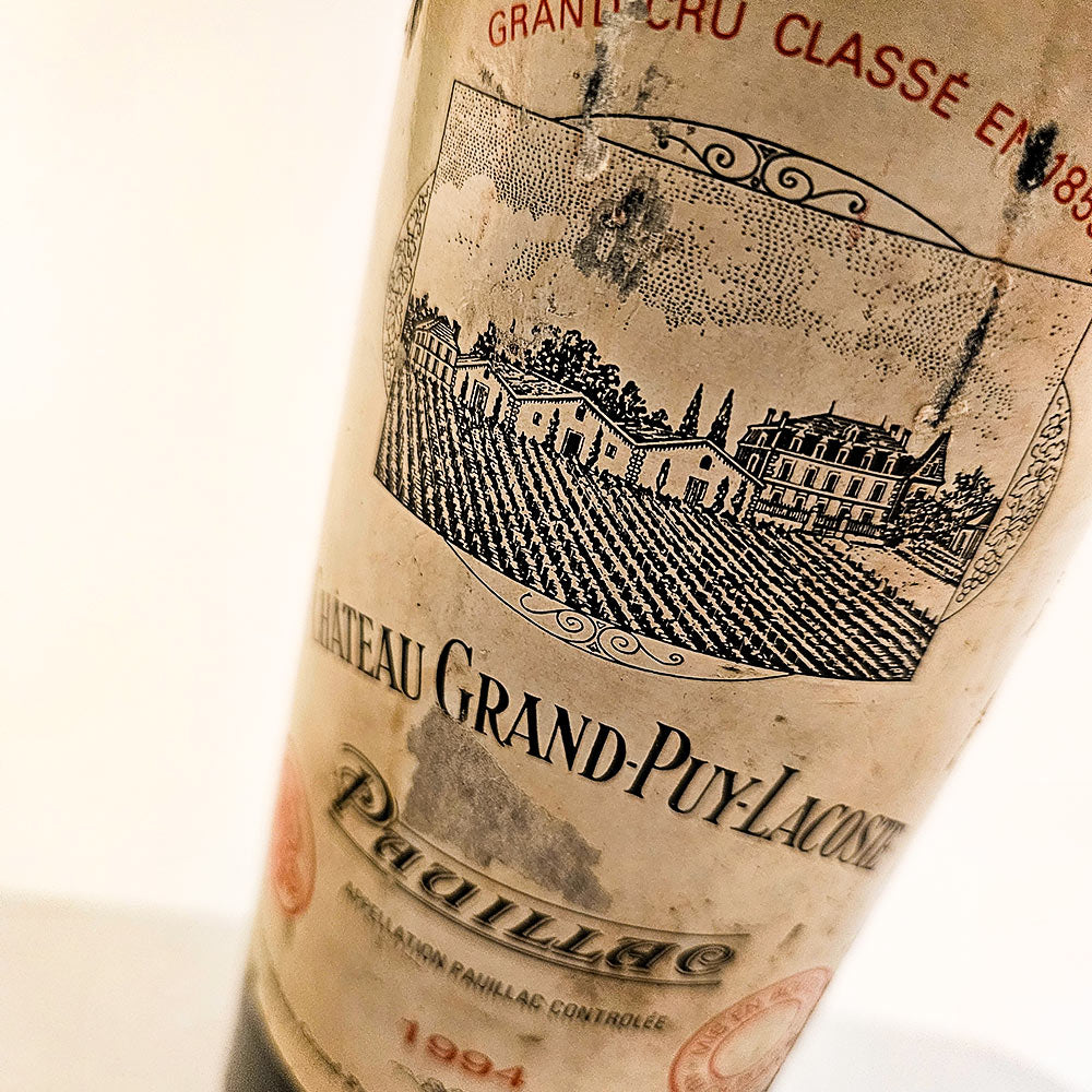 Chateau Grand Puy Lacoste 1994 (Lot 1) - Rotwein - VINOSAS FINE RARITIES