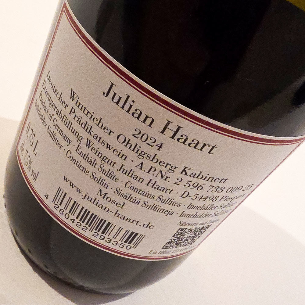 Julian Haart Ohligsberg Cabinet 2024