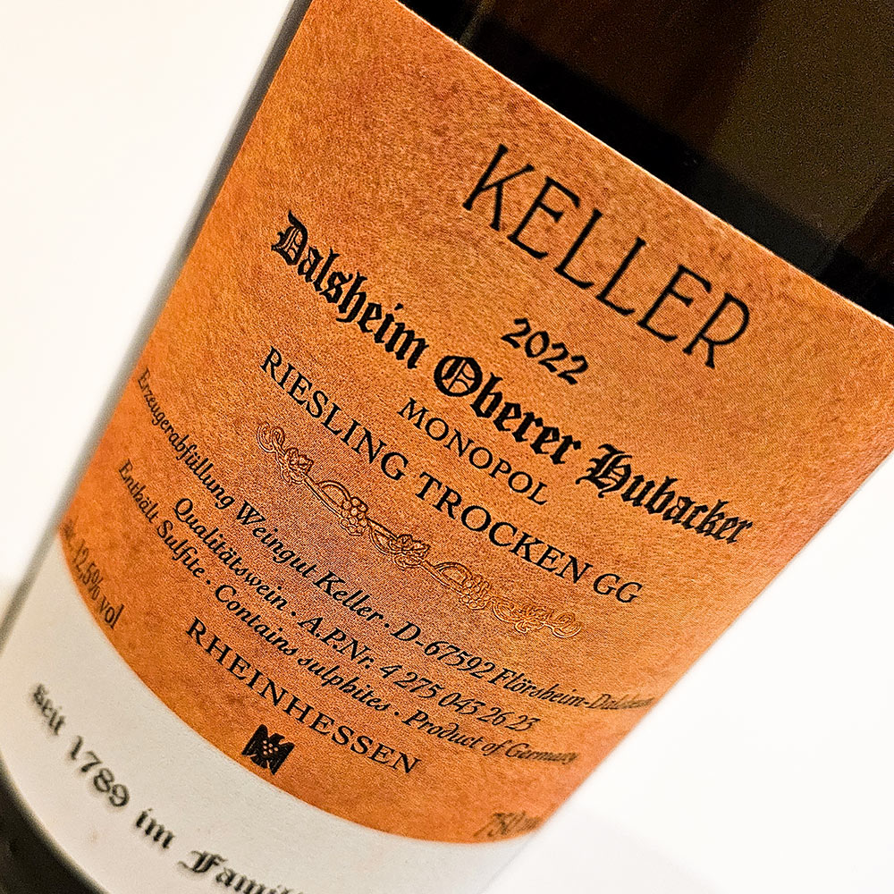 Weingut Keller Oberer Hubacker GG 2022