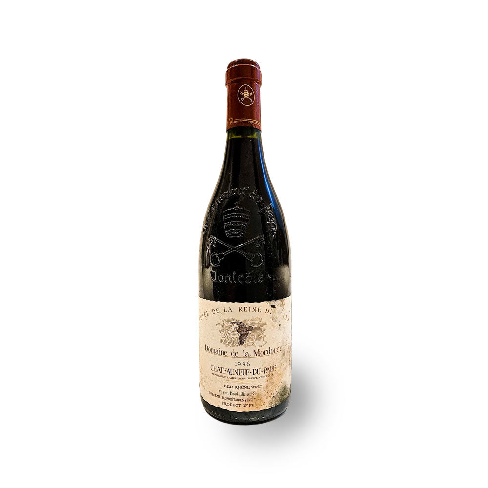 Domaine de la Mordoree Chateauneuf-du-Pape Cuvee La Reine des Bois 1996 - Rotwein - VINOSAS FINE RARITIES