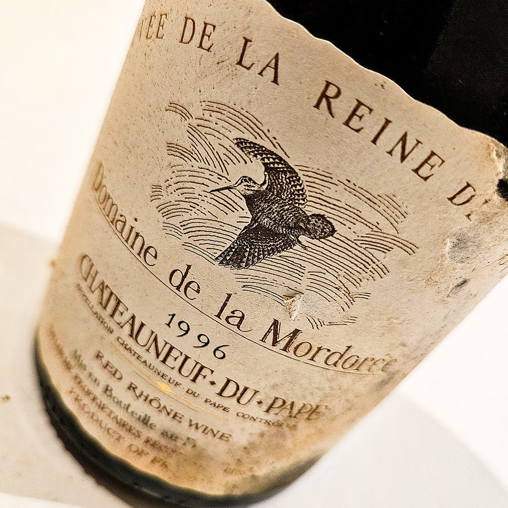 Domaine de la Mordoree Chateauneuf-du-Pape Cuvee La Reine des Bois 1996 - Rotwein - VINOSAS FINE RARITIES