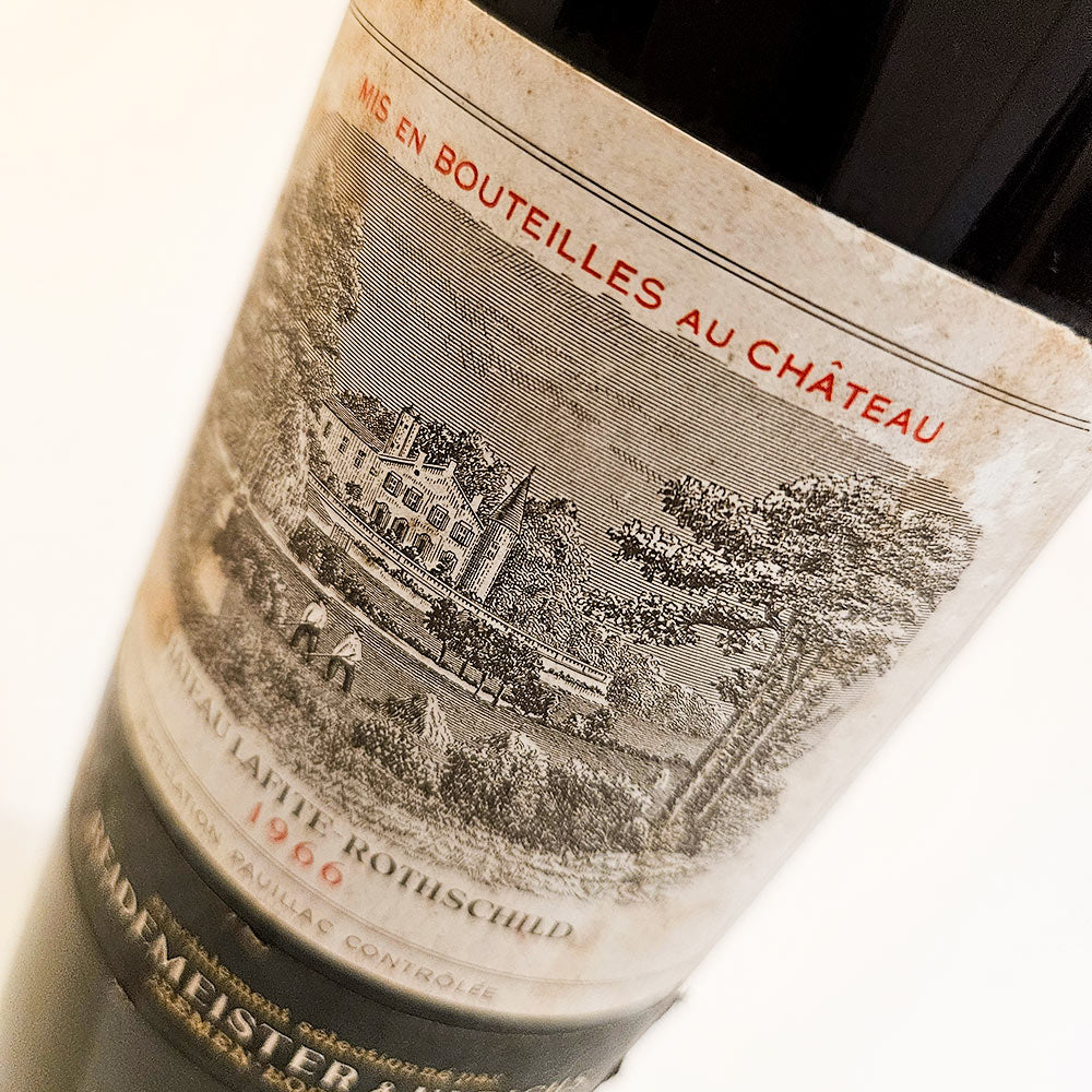 Chateau Lafite Rothschild 1966 - Rotwein - VINOSAS FINE RARITIES