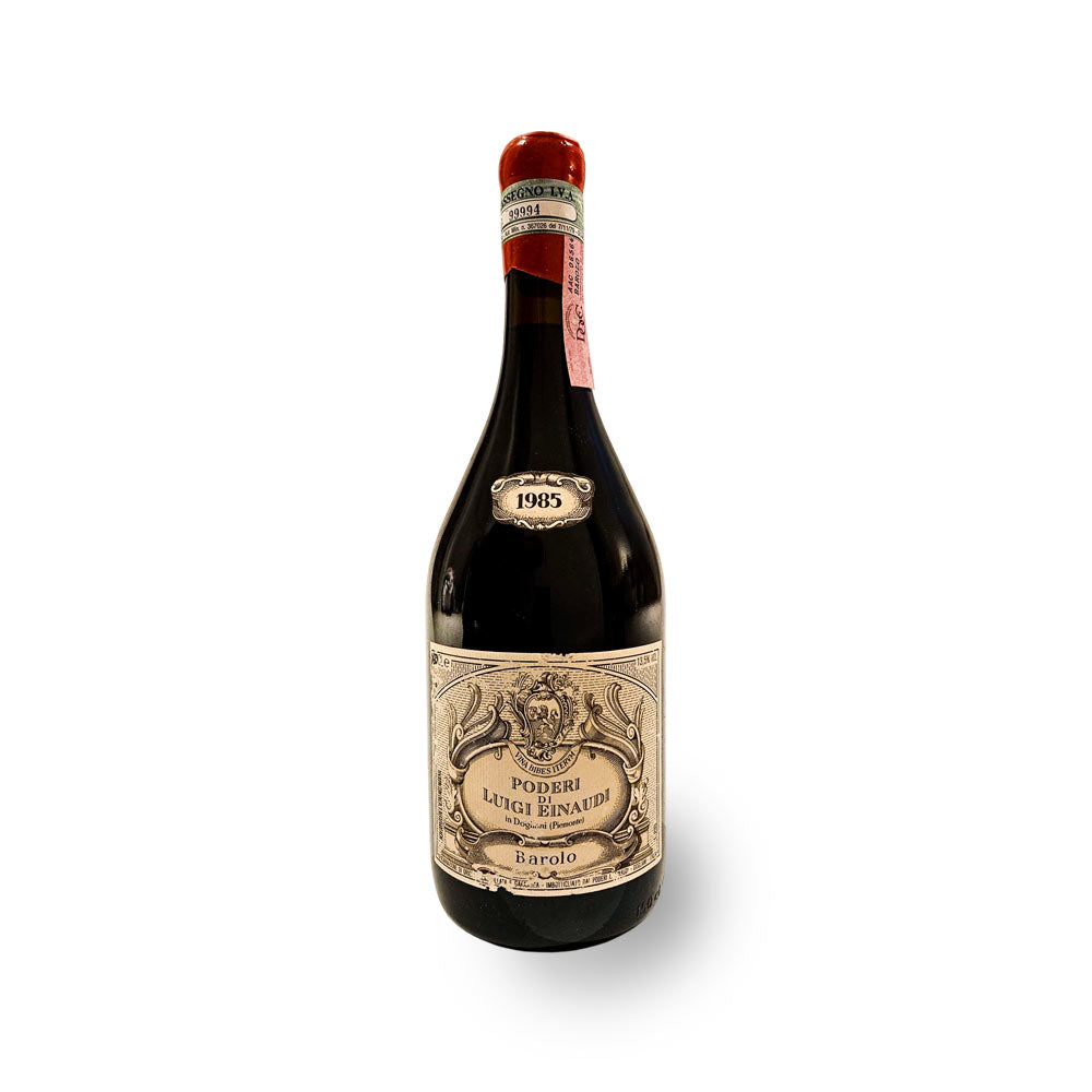 Poderi Luigi Einaudi Barolo DOCG 1985 Magnum - Rotwein - VINOSAS FINE RARITIES