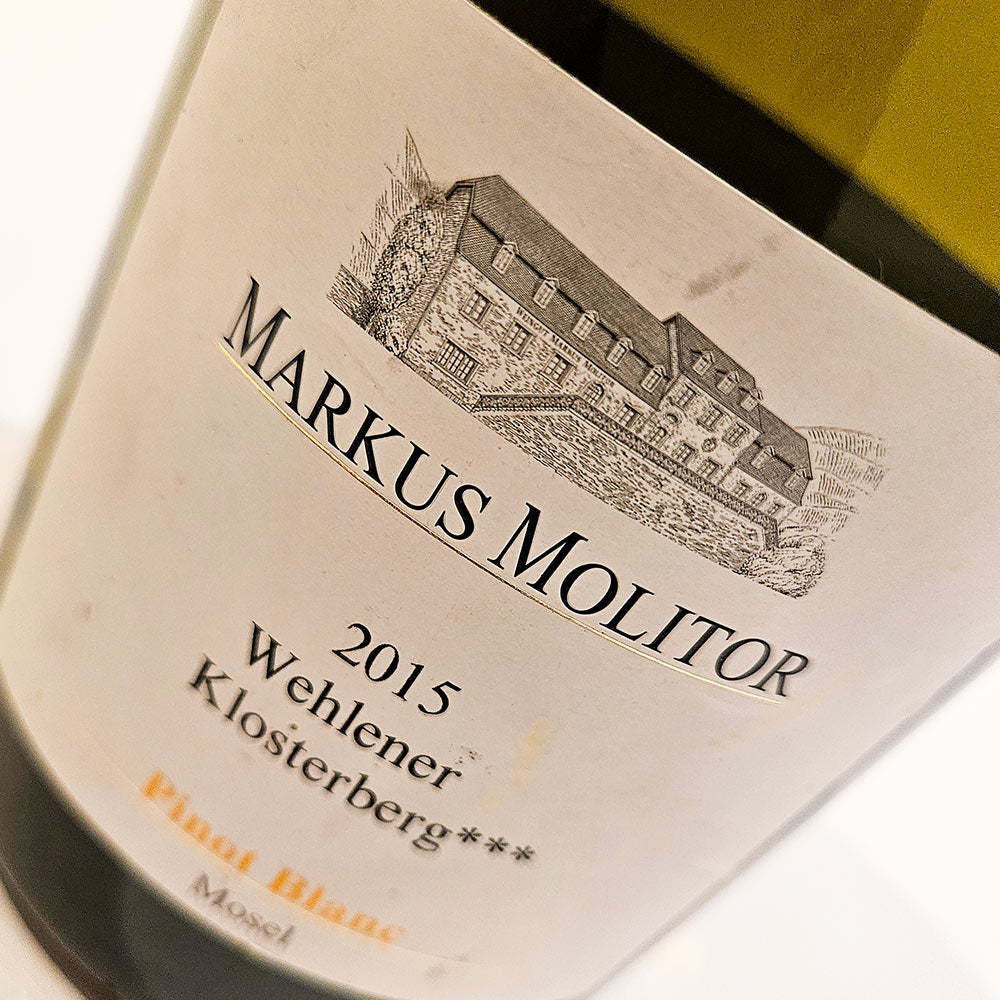 Markus Molitor Wehlener Klosterberg Pinot Blanc *** 2015 [Magnum]