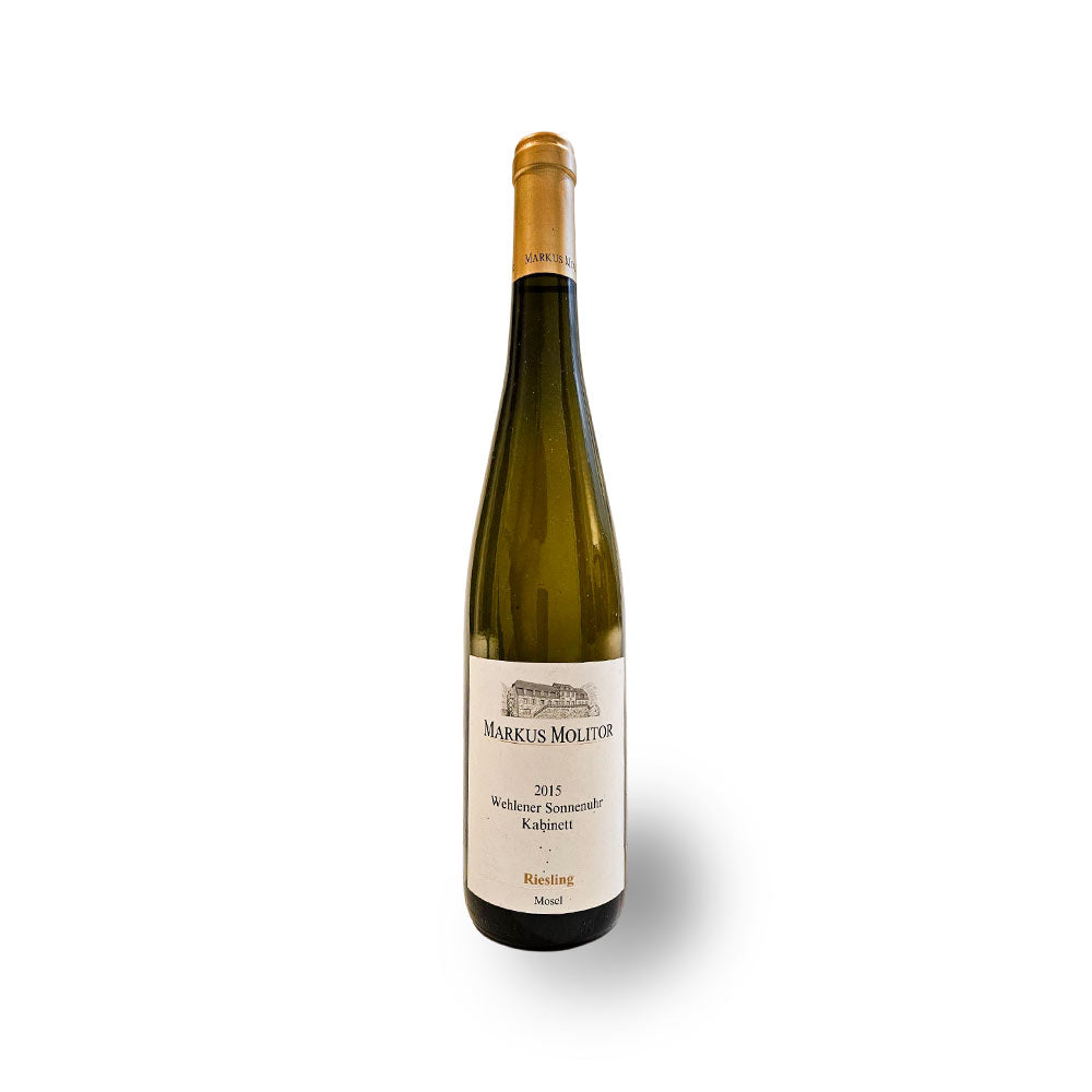 Markus Molitor Wehlener Sonnenuhr Riesling Kabinett Goldkapsel 2015 - Weisswein - VINOSAS FINE RARITIES