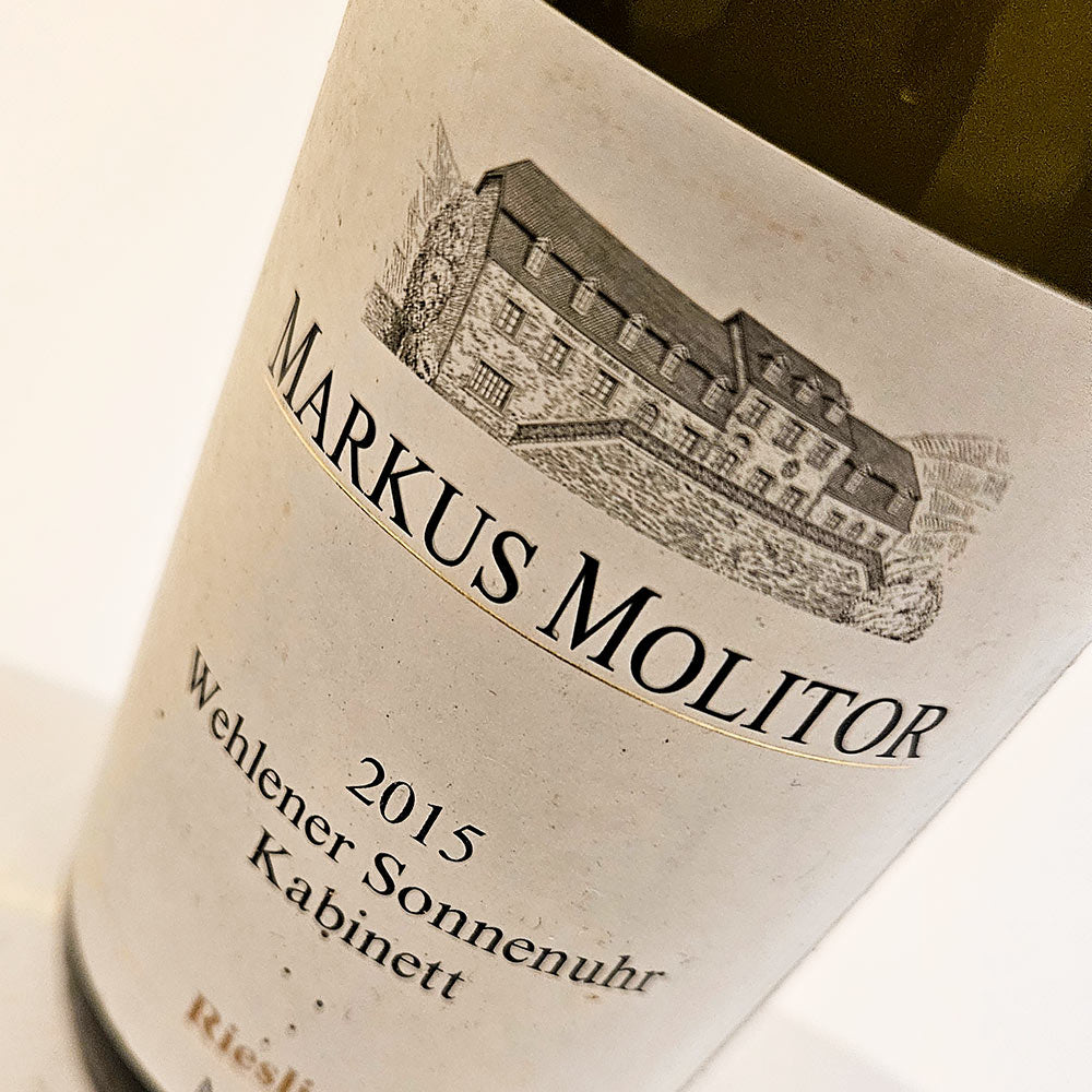 Markus Molitor Wehlener Sonnenuhr Riesling Kabinett Goldkapsel 2015 - Weisswein - VINOSAS FINE RARITIES