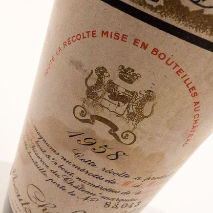 Chateau Mouton Rothschild 1958