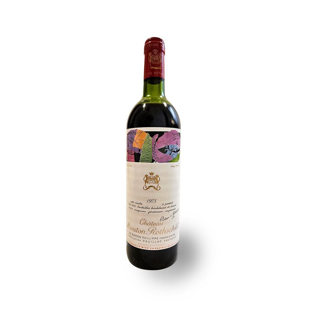 Chateau Mouton Rothschild 1975 - Rotwein - VINOSAS FINE RARITIES