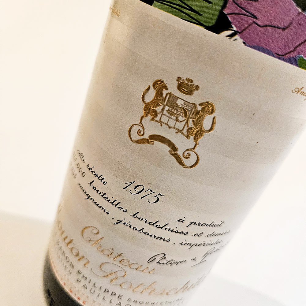 Chateau Mouton Rothschild 1975 - Rotwein - VINOSAS FINE RARITIES