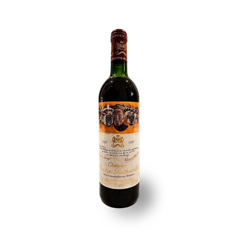 Chateau Mouton Rothschild 1987 - Rotwein - VINOSAS FINE RARITIES