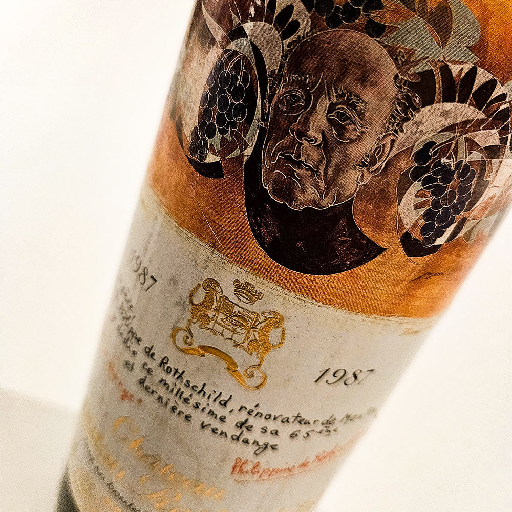Chateau Mouton Rothschild 1987 - Rotwein - VINOSAS FINE RARITIES