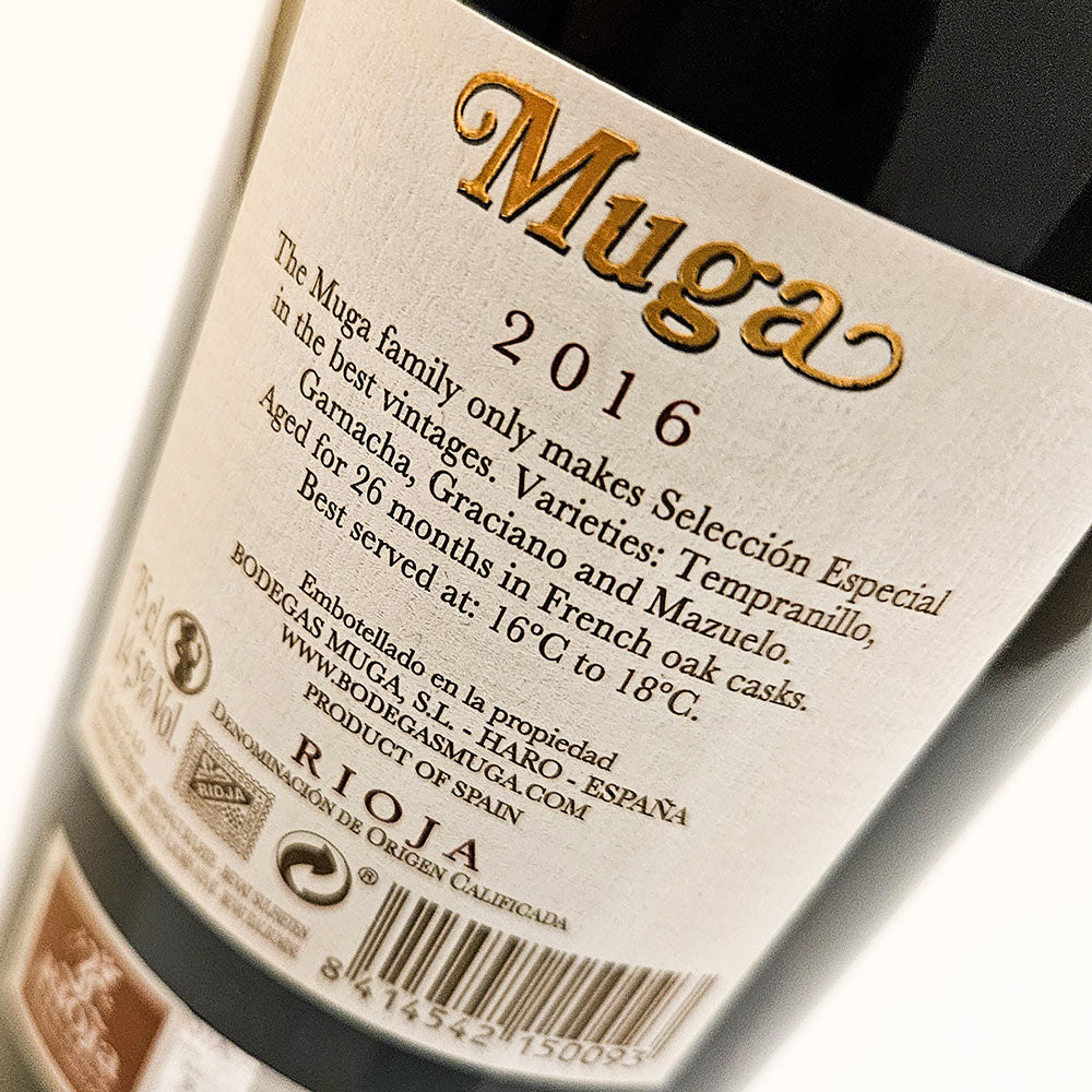 Muga Rioja Seleccion Especial Reserva 2016