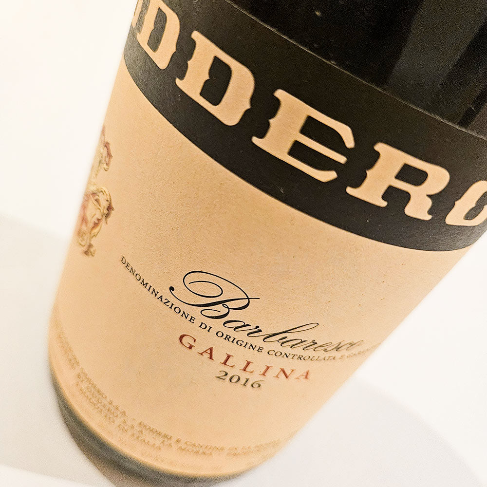 Poderi Oddero Barbaresco Gallina 2016 - Rotwein - VINOSAS FINE RARITIES
