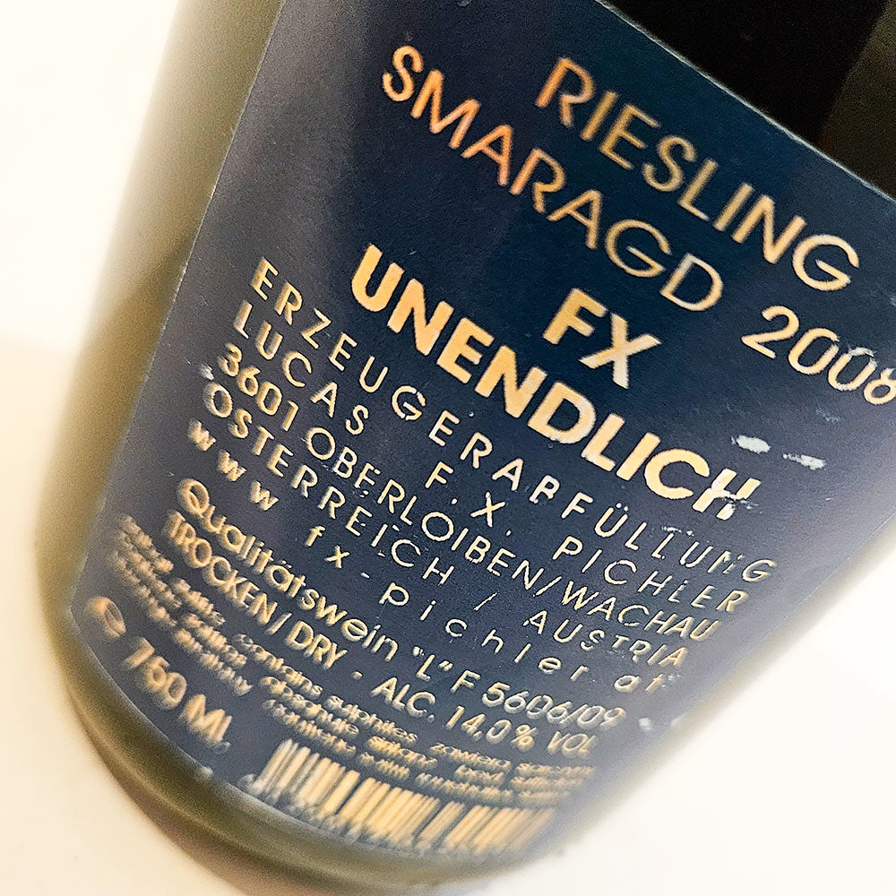 Weingut FX Pichler Riesling Unendlich Smaragd 2008