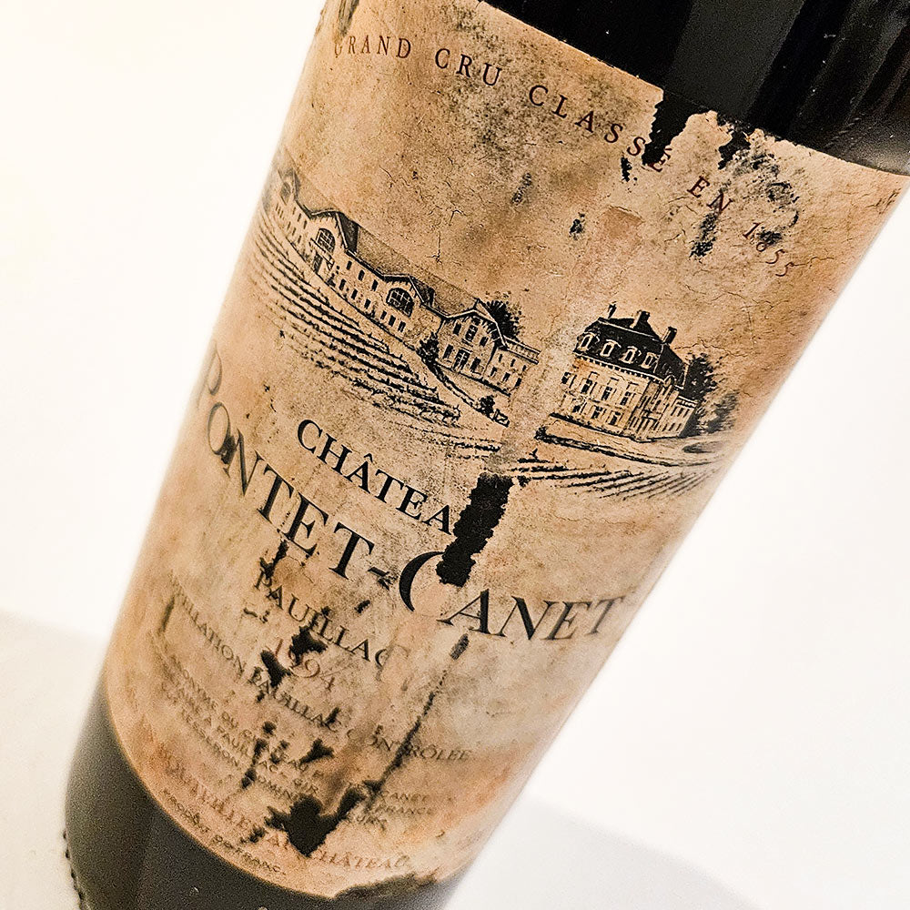 Chateau Pontet Canet 1994 (Lot 1) - Rotwein - VINOSAS FINE RARITIES