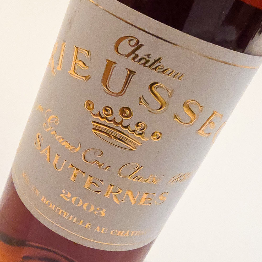 Chateau Rieussec 2003 [Half]