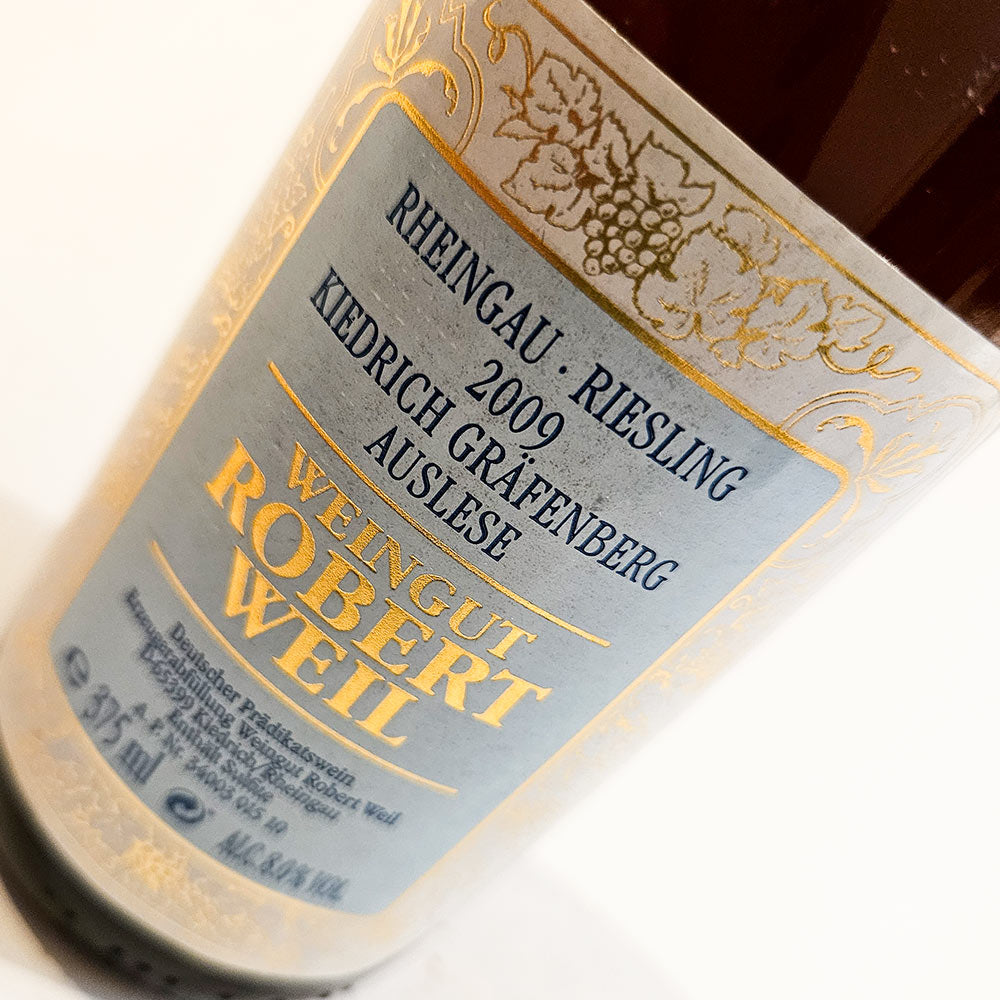 Robert Weil Riesling Kiedrich Grafenberg Auslese VDP Grosse Lage 2009 [Half-Bottle]