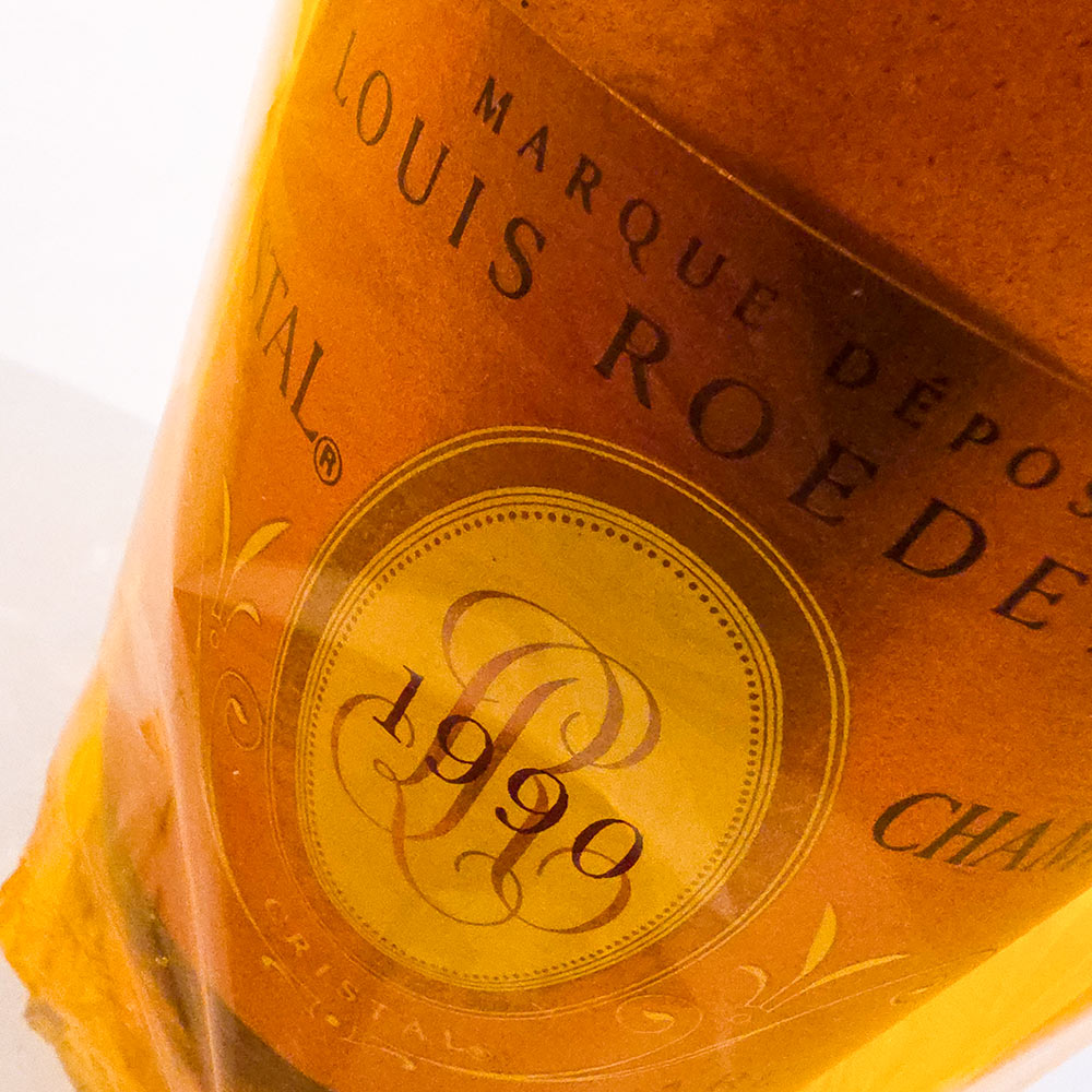 Louis Roederer Cristal Millesime Brut Rose 1990 [Original Holzkiste]