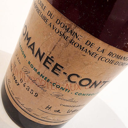 Domaine de la Romanee-Conti Romanee-Conti Grand Cru 1967