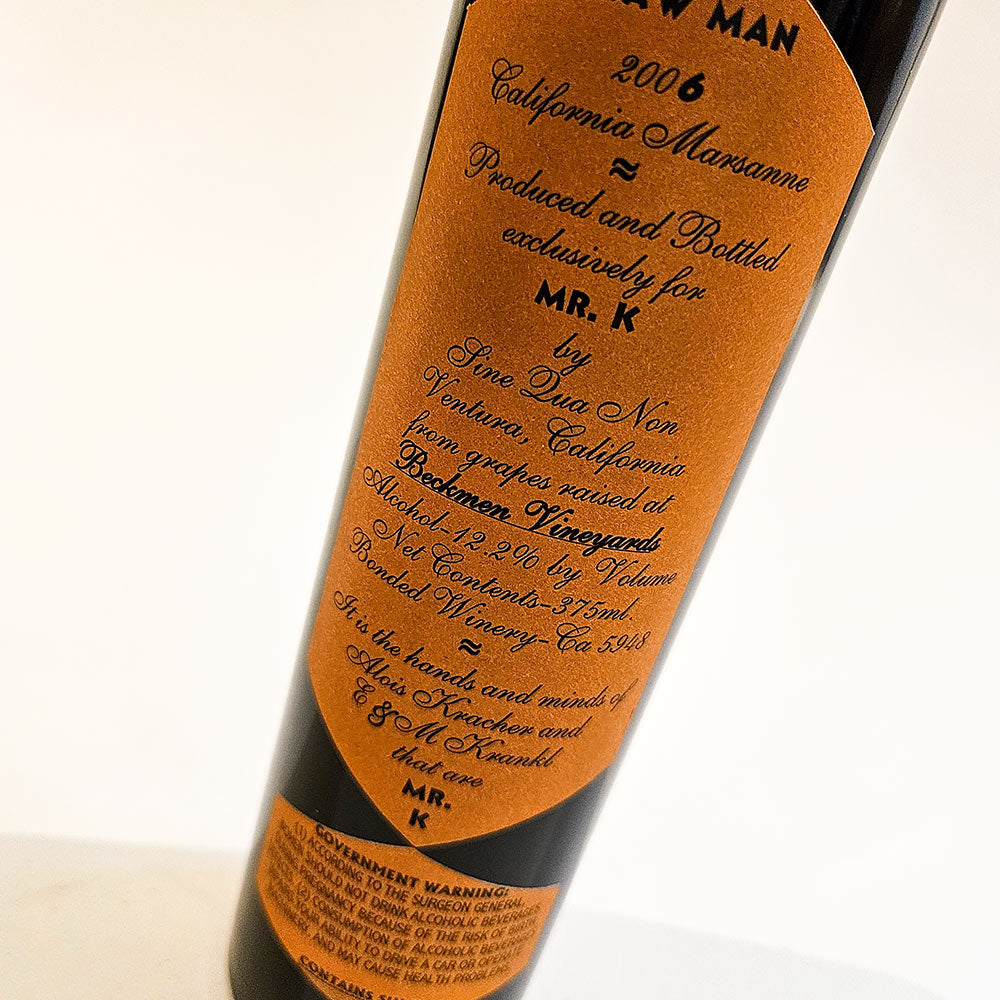 Sine Qua Non Mr. K The Straw Man 2006 [Half]