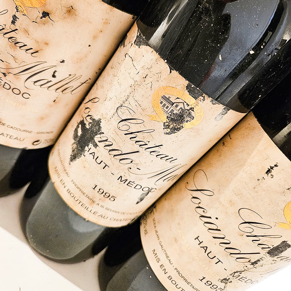 Chateau Sociando-Mallet 1995 - 3 Flaschen - Rotwein - VINOSAS FINE RARITIES