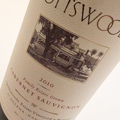 Spottswoode Family Estate Grown Cabernet Sauvignon 2010