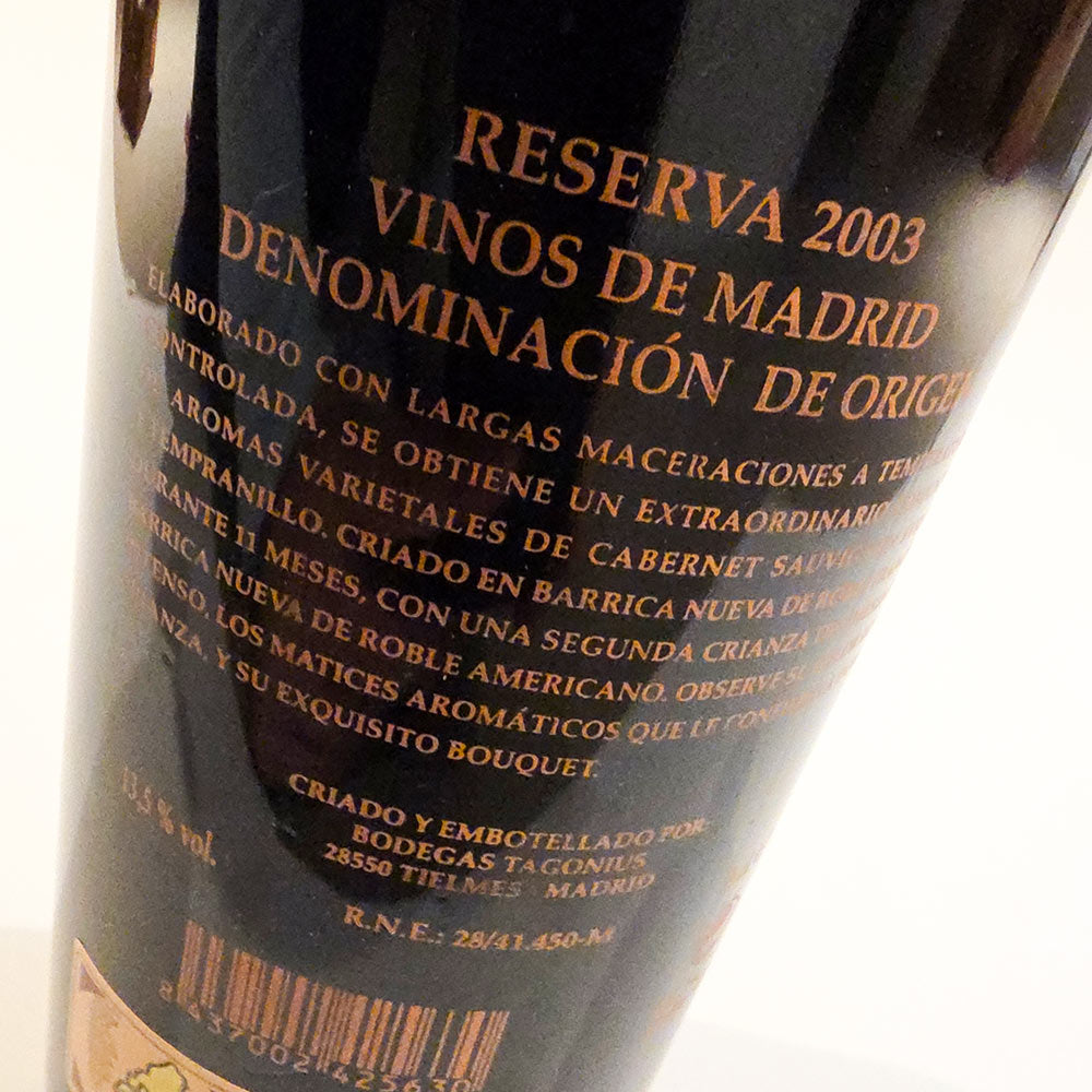 Tagonius Gran Vino Reserva Seleccion 2003