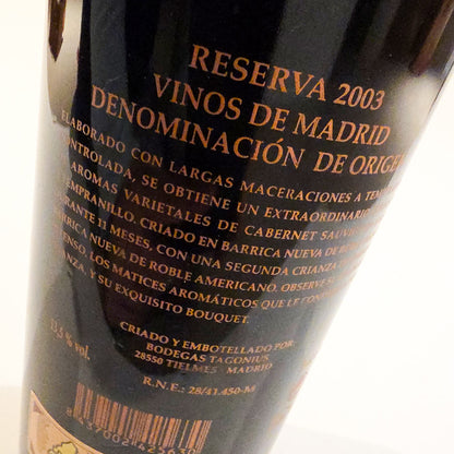 Tagonius Gran Vino Reserva Seleccion 2003