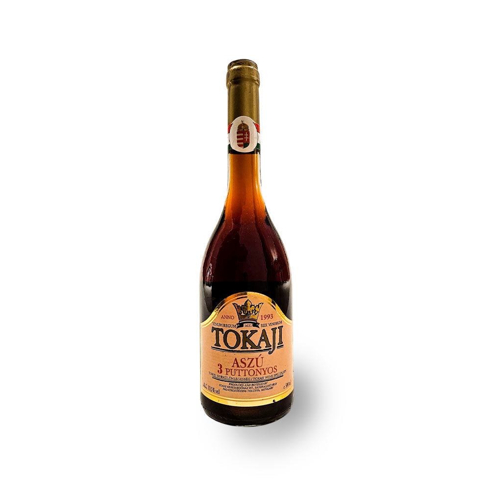 Tokaji Aszu 3 Puttonyos Vinum Regum Res Vinorum 1993 - Süßwein - VINOSAS FINE RARITIES
