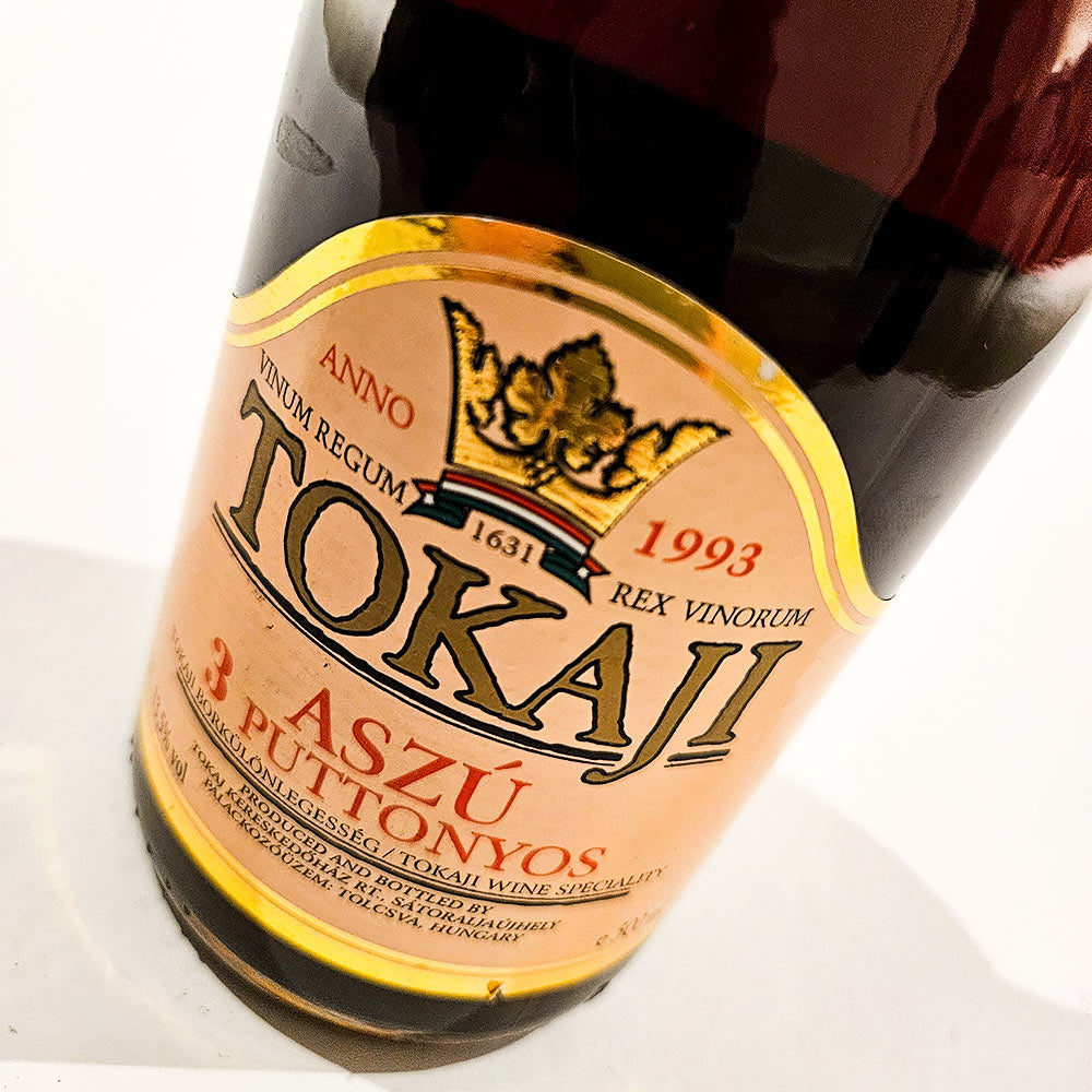 Tokaji Aszu 3 Puttonyos Vinum Regum Res Vinorum 1993 - Süßwein - VINOSAS FINE RARITIES
