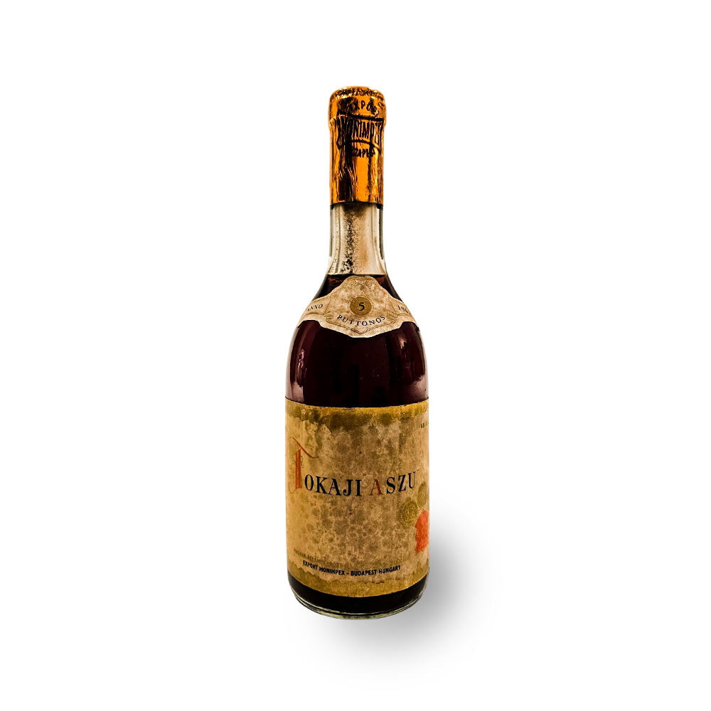 Tokaji Aszu 5 Puttonyos 1961 - Süßwein - VINOSAS FINE RARITIES