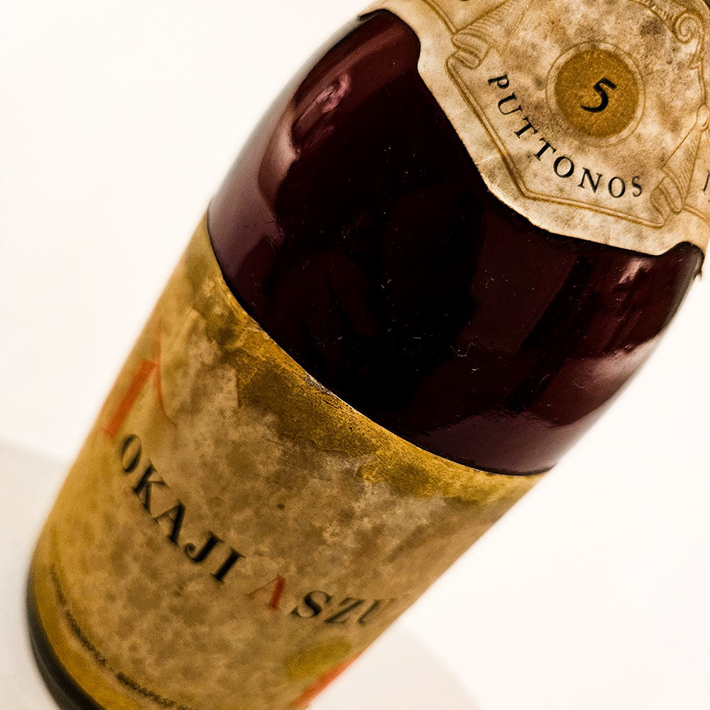 Tokaji Aszu 5 Puttonyos 1961 - Süßwein - VINOSAS FINE RARITIES