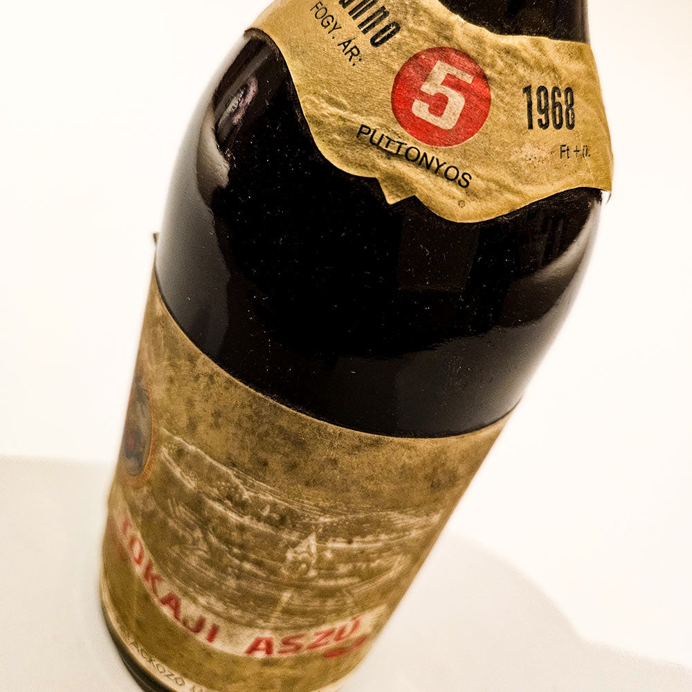 Tokaji Aszu 5 Puttonyos 1968 - Süßwein - VINOSAS FINE RARITIES