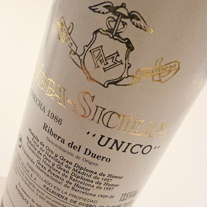 Vega Sicilia Unico 1986
