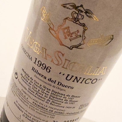 Vega Sicilia Unico 1996